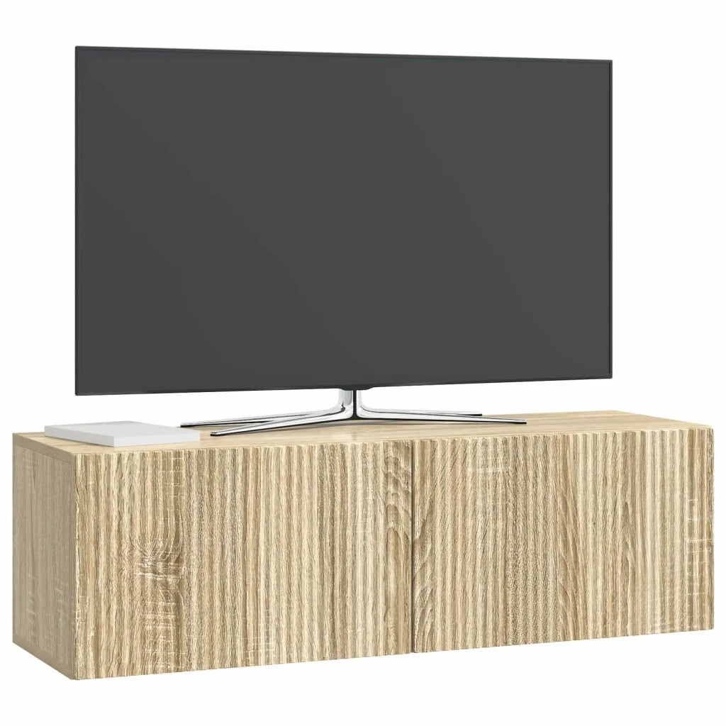 Mobile Porta TV da Muro Rovere Sonoma 98 x 31 x 30 cm
