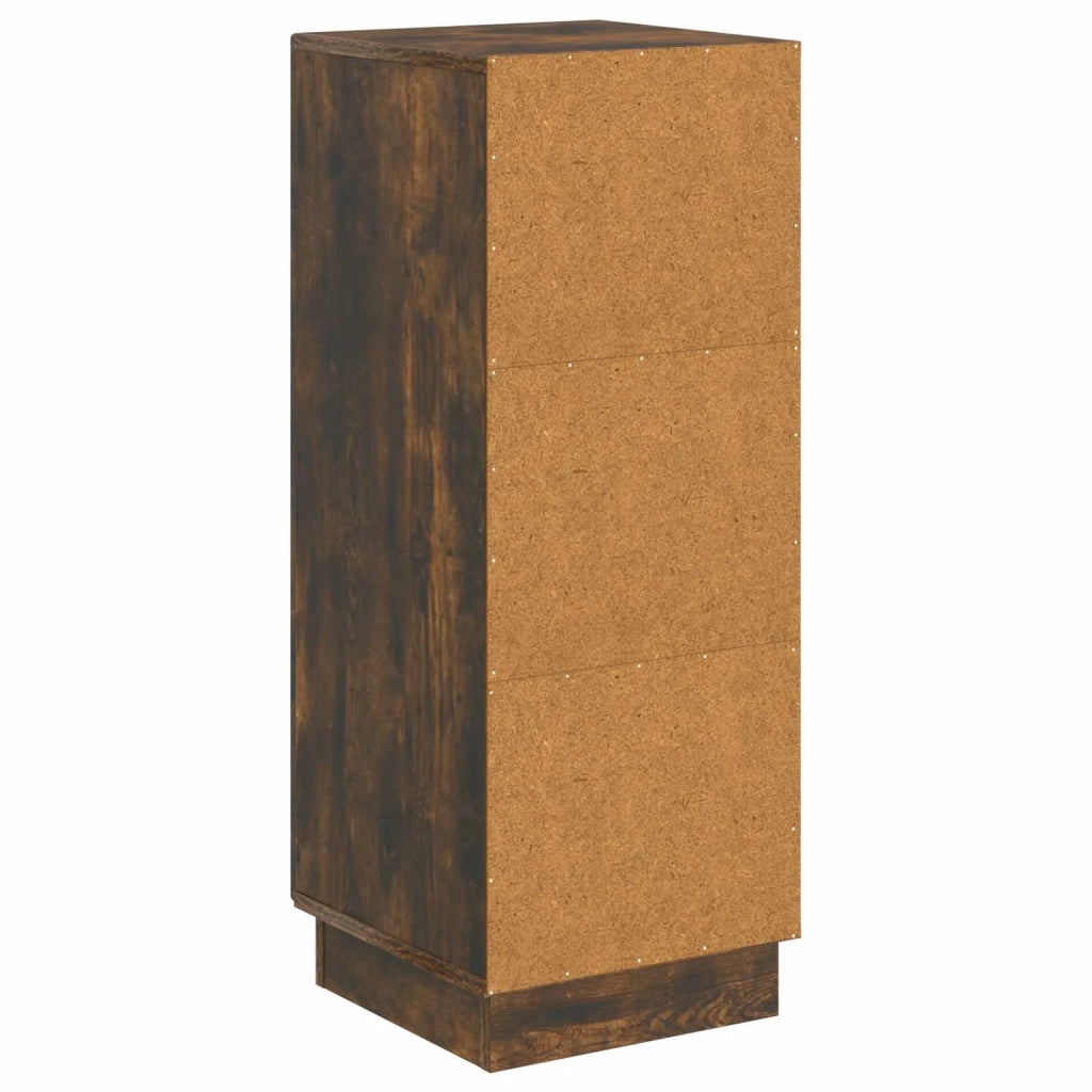 Credenza Rovere Fumo 33 x 34,5 x 87 cm Legno ingegnerizzato
