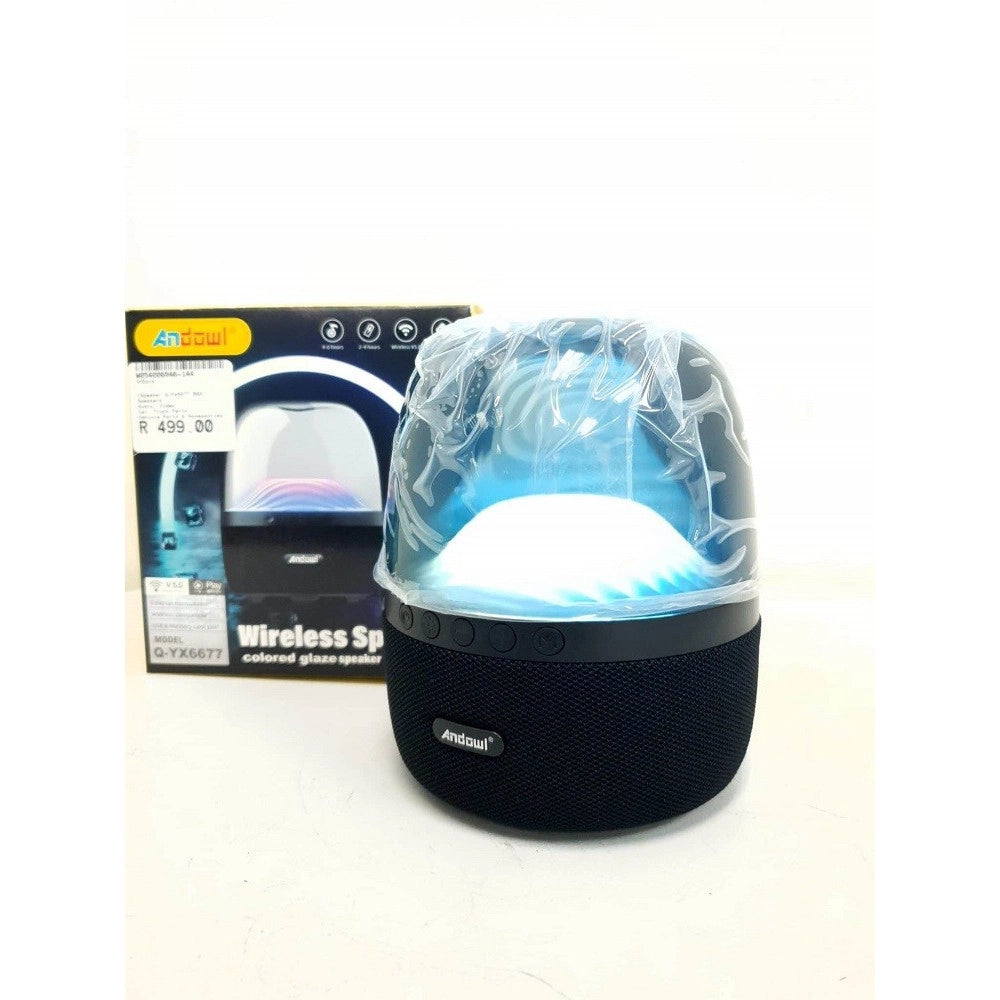 Trade Shop - Altoparlante Ricaricabile Wireless Bluetooth Da 5 W Con Radio Portatile Q-yx6677 -