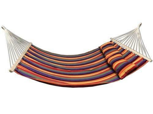 AMACA YOU AND ME POCHO IN COTONE 200 X 150 CM CON CORDE E CUSCINI IN DOTAZIONE
