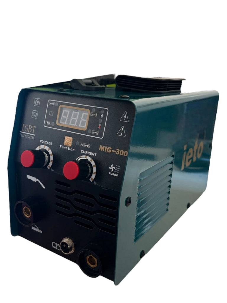 Saldatrice filo continuo 300A MIG-MMA-IGBT INVERTER NO GAS + elettrodo 07610