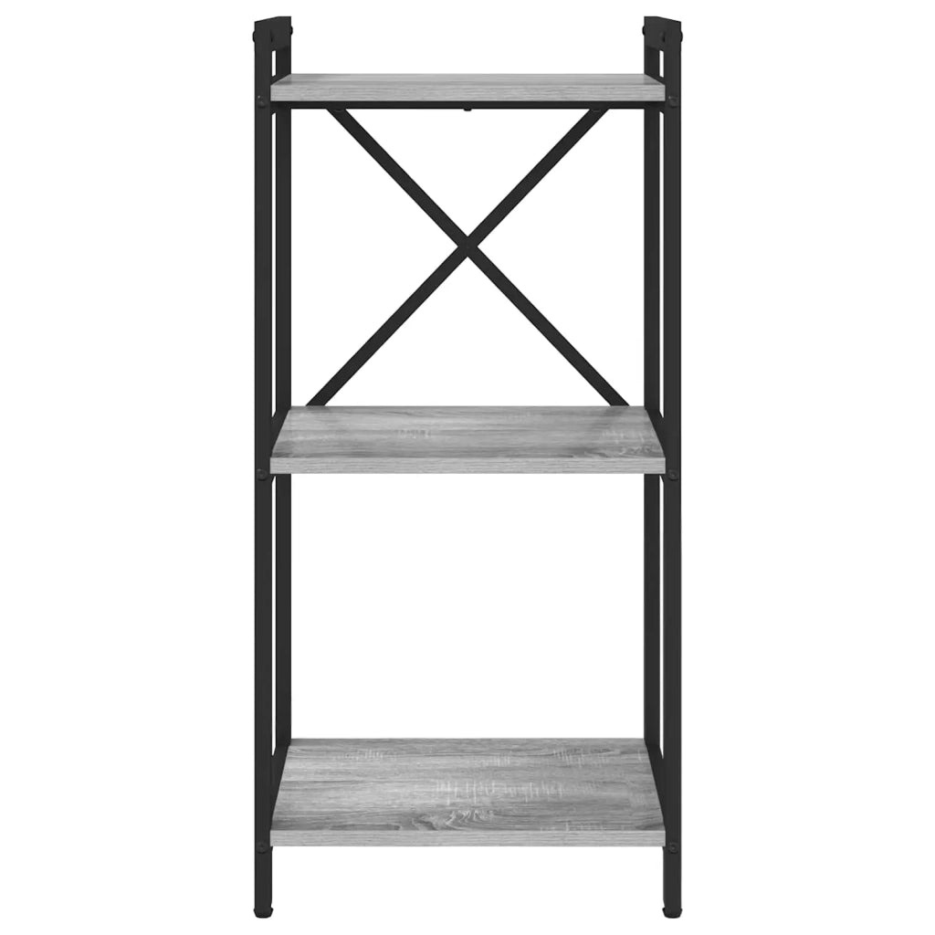 Libreria Grigio sonoma 40 x 30 x 85 cm Legno multistrato 868368