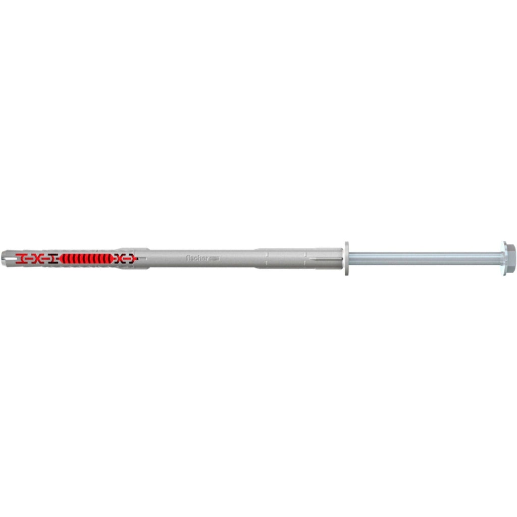 DUOXPAND 10X160 FUS – FISCHER - TASSELLO PROLUNGATO BIMATERIALE MARCATO CE CON VITE PREMONTATA ZINCATA T.E. FLANGIATA E IMPRONTA TORX