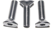 Viti Sottoposte in Acciaio Inossidabile A2 - Lato Interno - Filo a Mezzadro Metrico - 100 Pezzi - Lunghezza 25 mm - Resistente ai Colpi