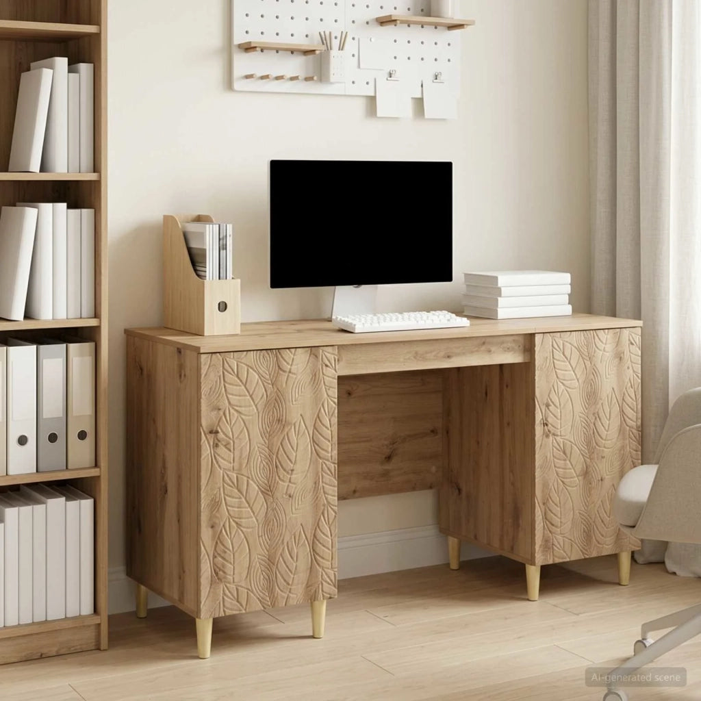 Scrivania Rovere Artigianale Legno ingegnerizzato 3414620