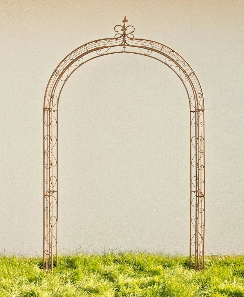 Arco Pergolato Sun da Giardino antico marrone
