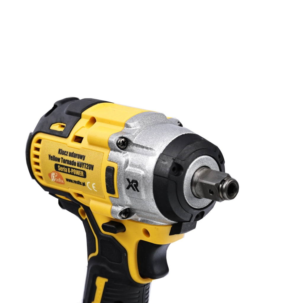 Set Elettroutensili Yellow Tornado KUYT20V + Yellow Storm SYS20V – 2 Batterie 4Ah, 21V, 350 NM