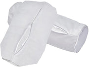 Set di cuscini di protezione 15 x 40 cm - Cuscini di protezione - Piuma - Molto morbido - Cilindrico - Con chiusura a raccordo - Set da 2 - Cuscini di protezione