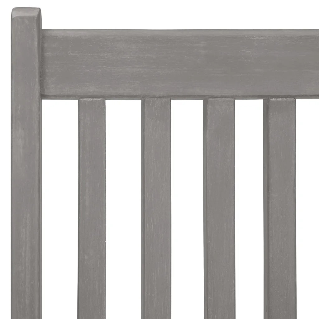 Sedie da Giardino Reclinabili 8pz Massello d'Acacia Grigio cod mxl 15175