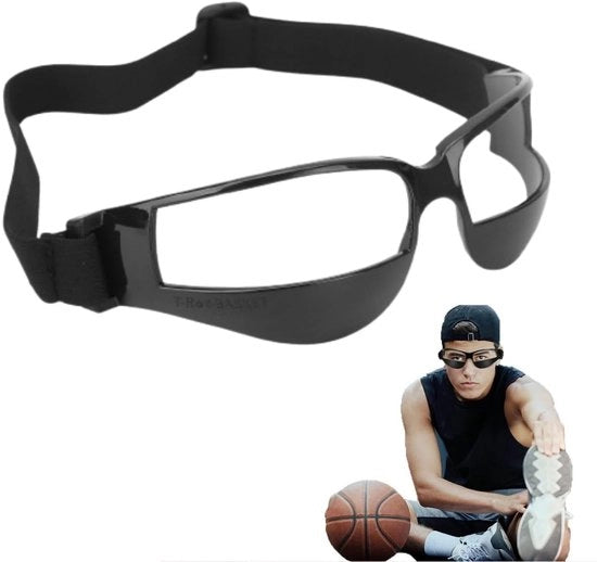 Bracciale sportivo adattabile per basket e calcio con protezione antiriflesso per gli occhi