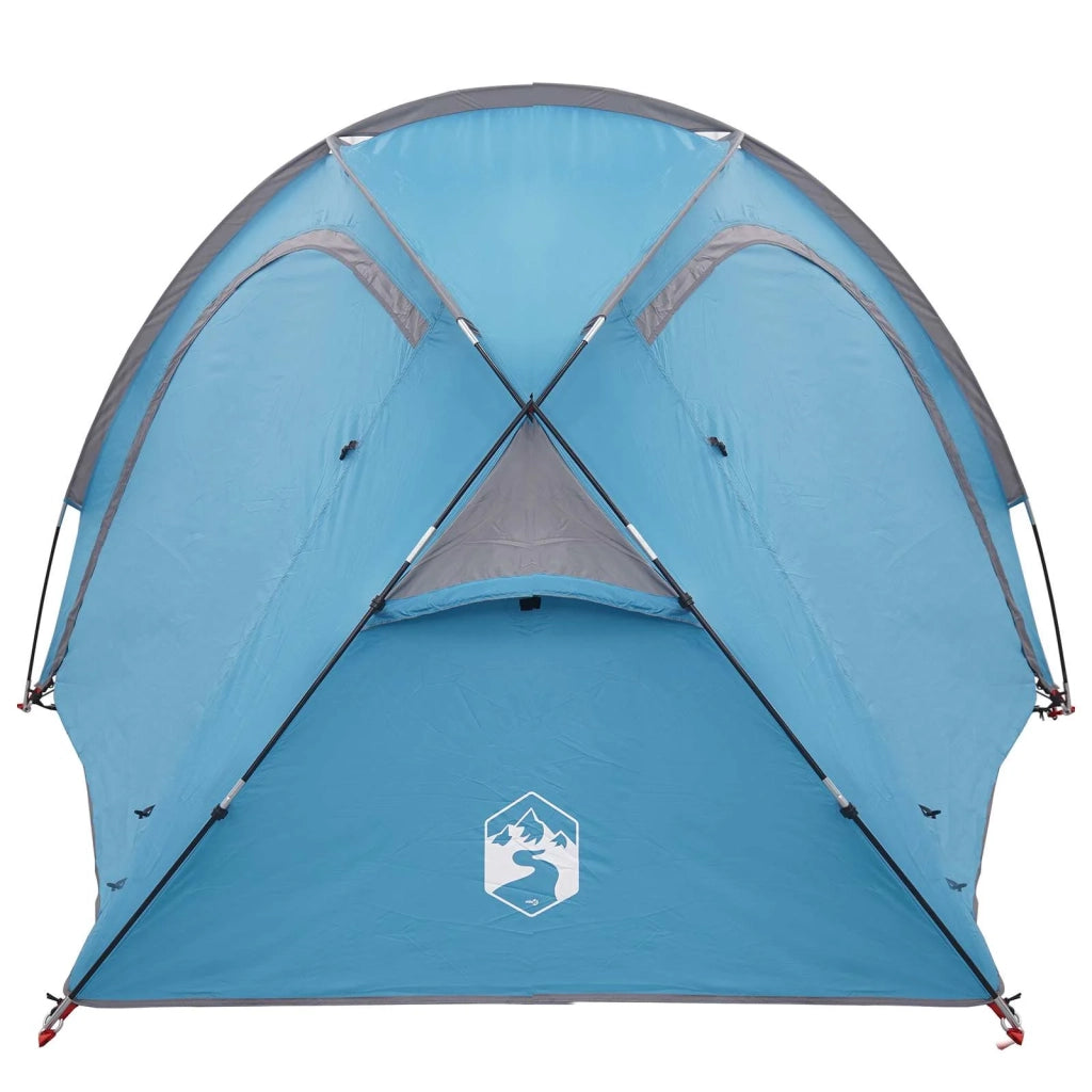 Tenda da trekking con telo impermeabile 3 persona 3 persone Blu 42042219