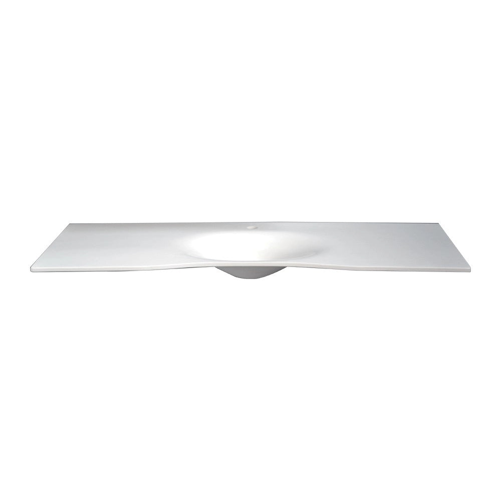 Lavabo flat cm122 con staffa