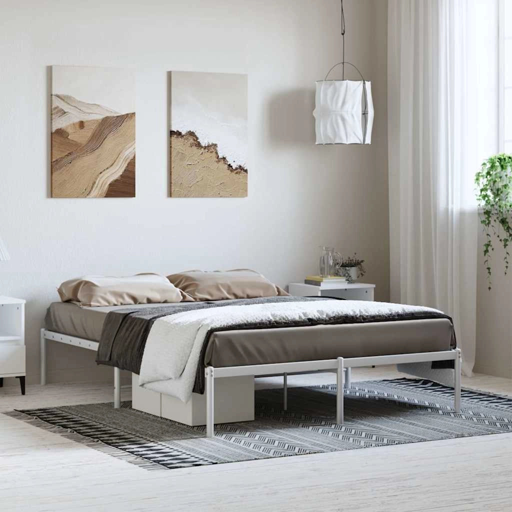 Giroletto in Metallo Bianco 135x190 cmcod mxl 105656