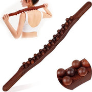 Strumento di massaggio - 35 palline di massaggio - Apparecchio di massaggio - Articoli in plastica - Per schiena, collo, spalle, pancia, vita, braccia e gambe ecc. - Gua Sha - 35 sfere di massaggio - Marrone - Relax