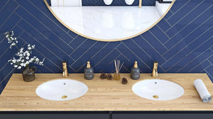 Lavabo Sottopiano Rea Nel White