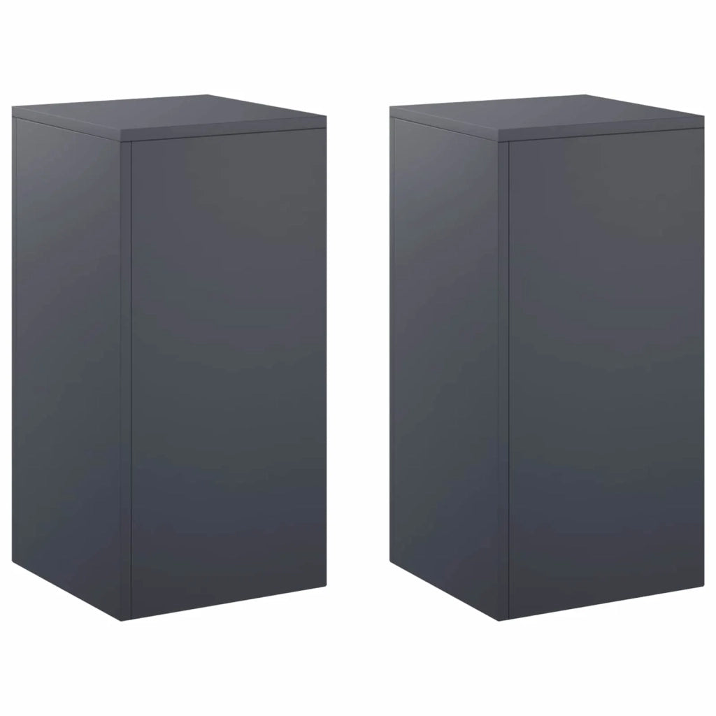 Supporto per piante 2 pcs Antracite 30 x 30 x 60 cm 8012479