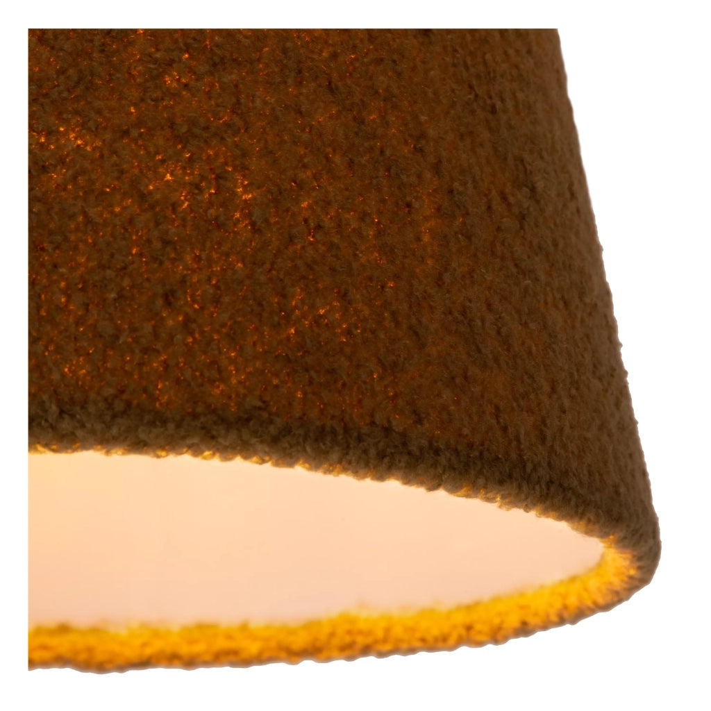 Lampada a sospensione WOOLLY verde cotone E27 60W Lucide