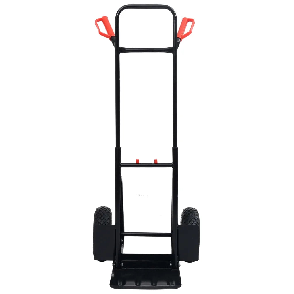 Carrello a Mano Telescopico 200 kg Nero e Rosso CFW8464952