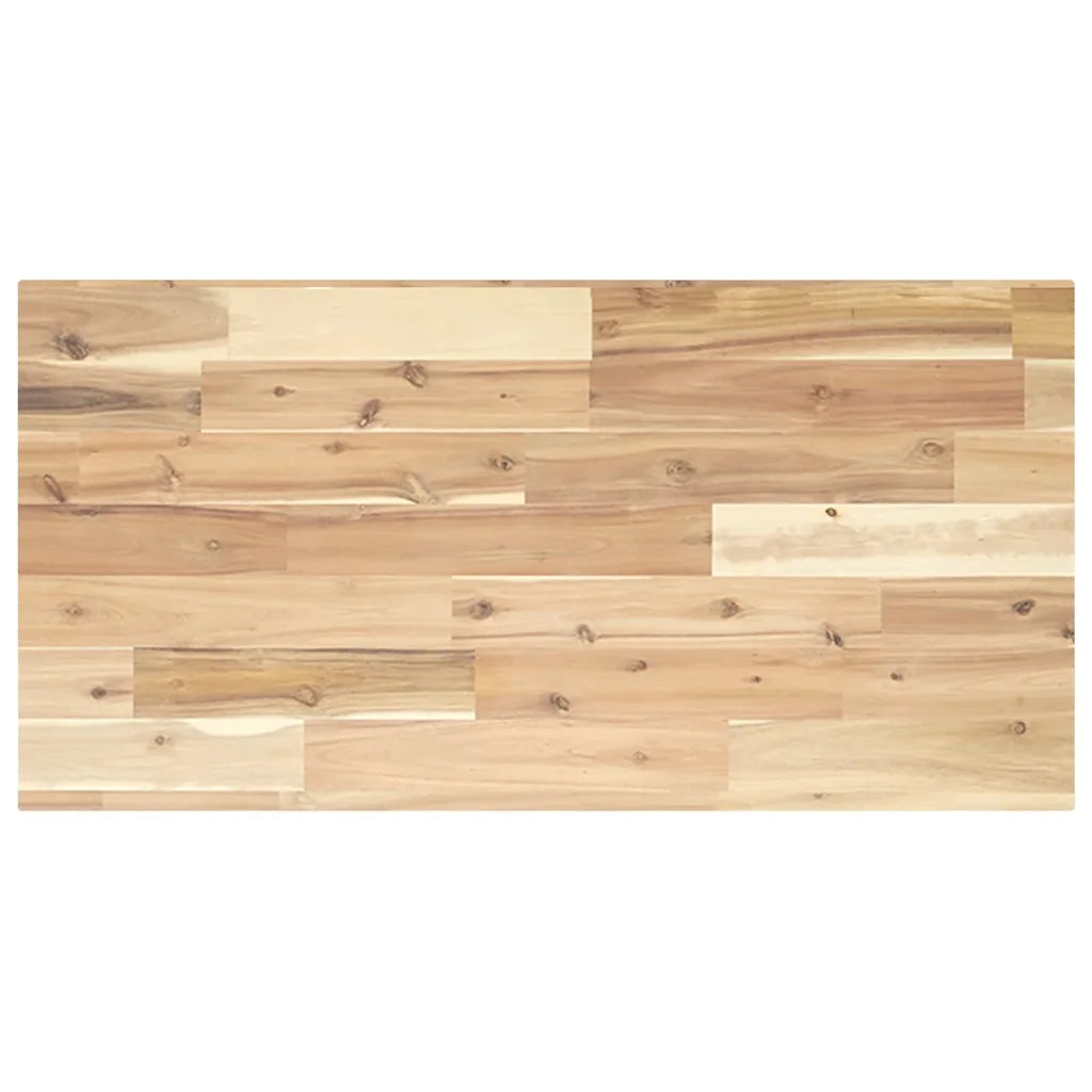 Mensole da Parete 2 pz 80x40x2 cm Legno Acacia Non Trattato