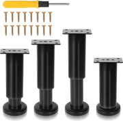 Piedi regolabili per mobili 12-18cm, sostegni per mobili, piedi flessibili, piedi di sostegno, piedi per cassetti, piedi per hotel.