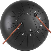 Tromba a 11 note - Tamburo in Do maggiore in acciaio per strumenti musicali e meditazione