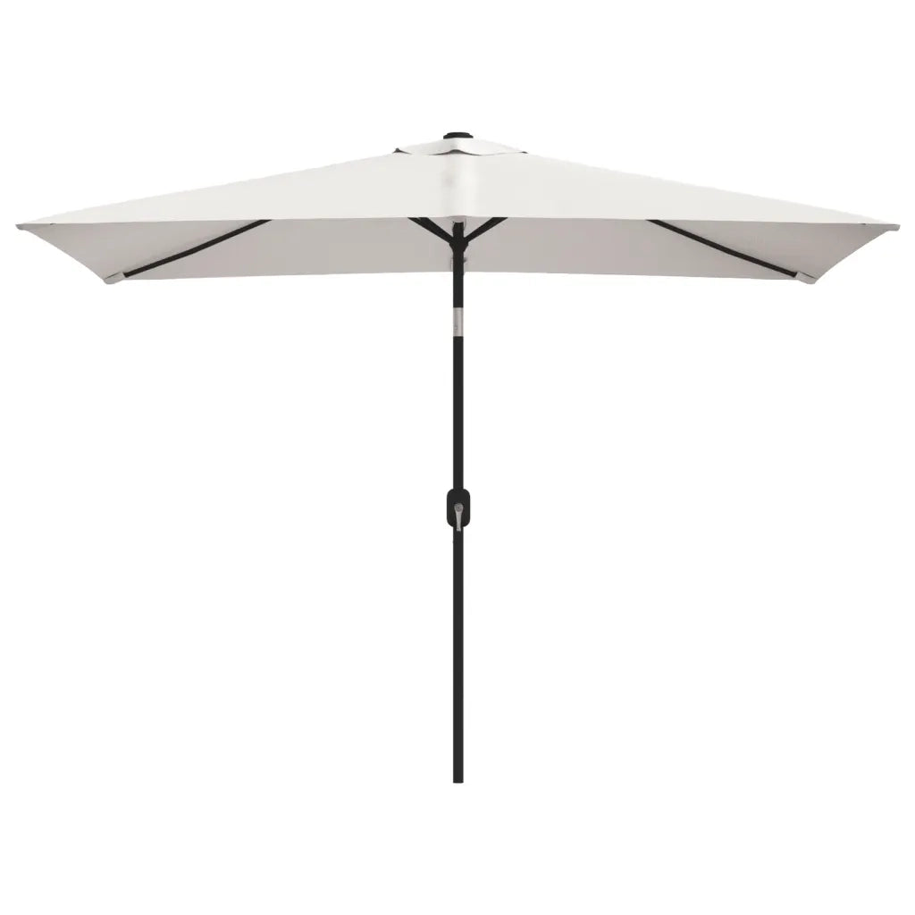 Parasole rettangolare 200 x 300 cm Bianco sabbia cod mxl 9014