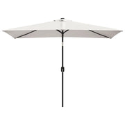 Parasole rettangolare 200 x 300 cm Bianco sabbia cod mxl 9014