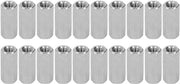 Zeskantkoppelingsmoer in acciaio inossidabile - 20 pezzi - M6x1.0 - L25mm - connettori a stantuffo - adatto per uso interno/esterno - zeskantmoer