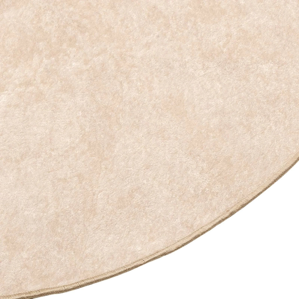 Runner Tappeto MARSA Crema 120 x 120 cm Poliestere e PVC 42023072