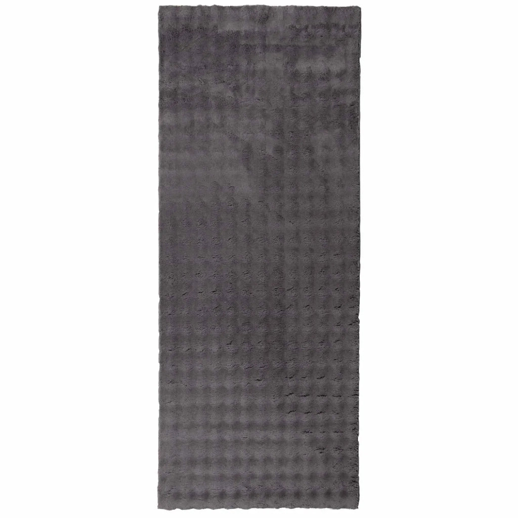 Tappeti per area SIROLO Antracite 200 x 80 cm Poliestere