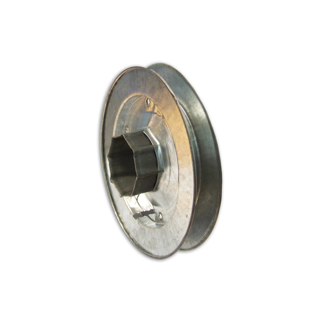 Puleggia ottagonale per rullo ferro Ø 220 mm.