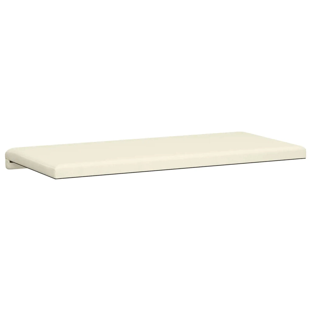 Cuscino per panchina Velvet testurizzato Crema Profondità 35 cm 42043309