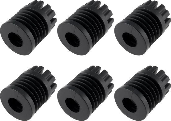 Materiale assorbimento vibrazioni 6 pezzi - gomma - assorbimento vibrazioni - compatibile con BambooLab X1/X1C/P1P/P1S - 12,5x29x35mm - facile da sostituire - piedini in gomma