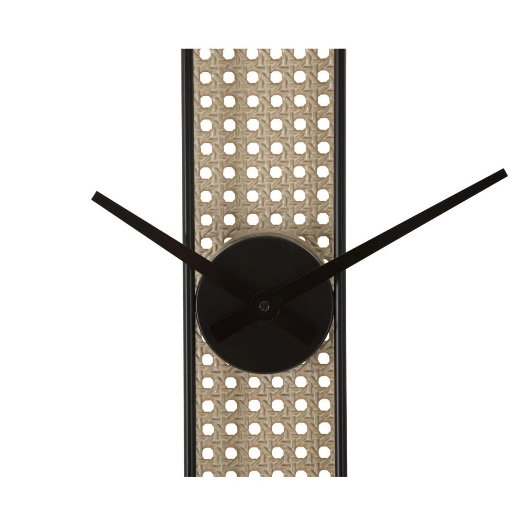 Orologio da Parete VKH239, Nero, Metallo, 60x5x60 cm