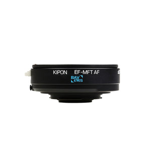 Adattatore AF Baveyes per Canon EF-MFT x0,7 con supporto