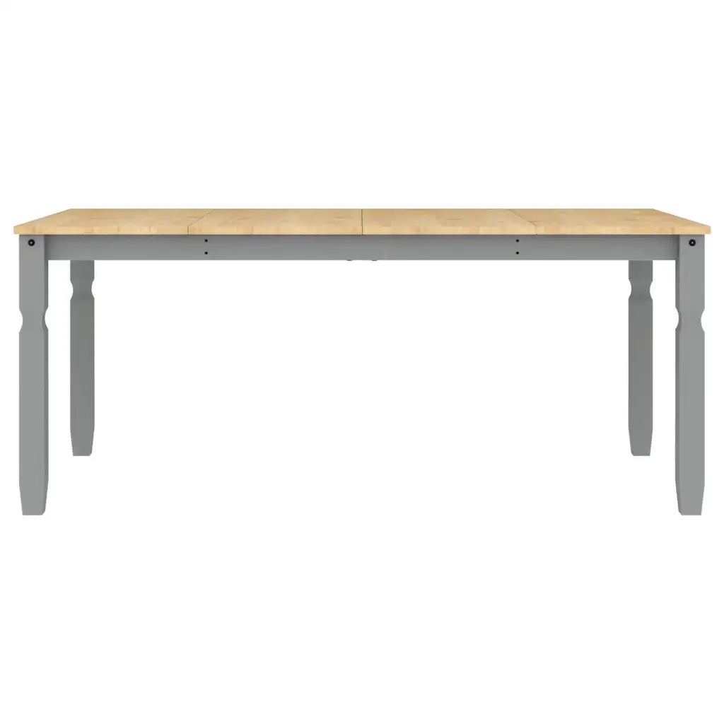Set da Pranzo 5 pz PANAMA Grigio in Legno Massello di Pino 3345210