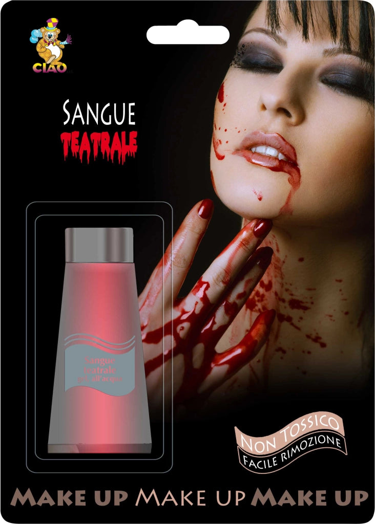 MAKE UP HALLOWEEN EFFETTO SANGUE FINTO NO TOSSICO FACILE RIMOZIONE ANNI 8+