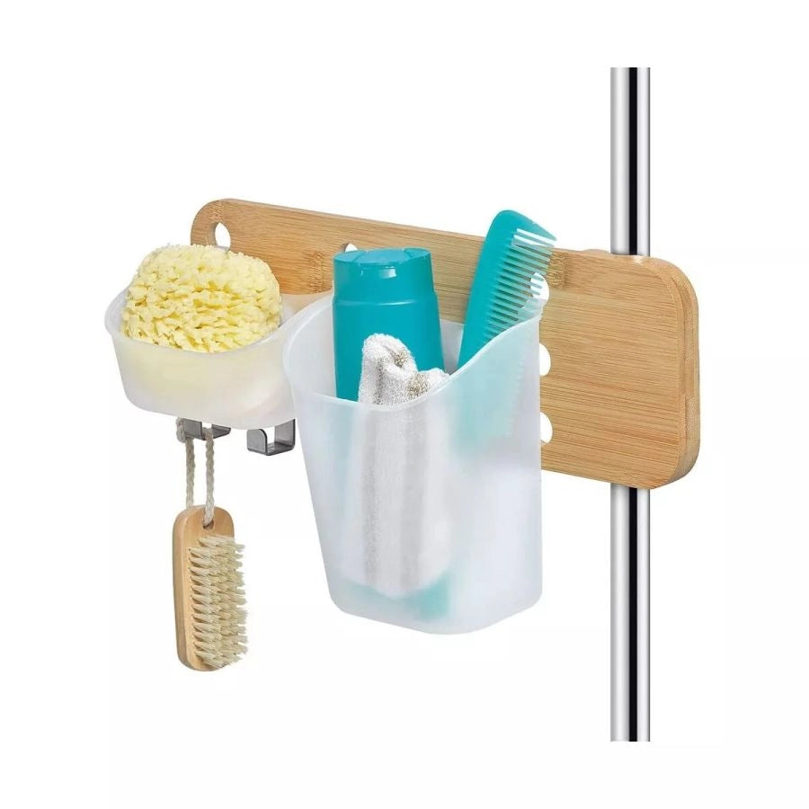 ORGANIZZATORE PER COLONNA DOCCIA 19.5X13.5X35.5H CM DOMOPACK LIVING