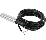 Sensore di Livello Liquido 12-32VDC - Regolatore di Livello Acqua - Sensore in Acciaio Inossidabile - Portata di Misura 0-5m - Protezione IP68 - Uscita di Segnale 4-20mA - Sensore di Livello Acqua