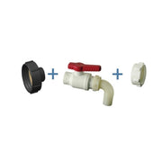 Set di collegamento a contenitori ibc con guarnizione in epdm