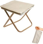 Sedia da Campeggio con Portata di 100kg - Pieghevole - Impermeabile - Dimensioni 26 x 23 x 27 cm - Leggera - Ideale per Giardino/Pesca/Strada - Sedia da Campo a Scomparsa