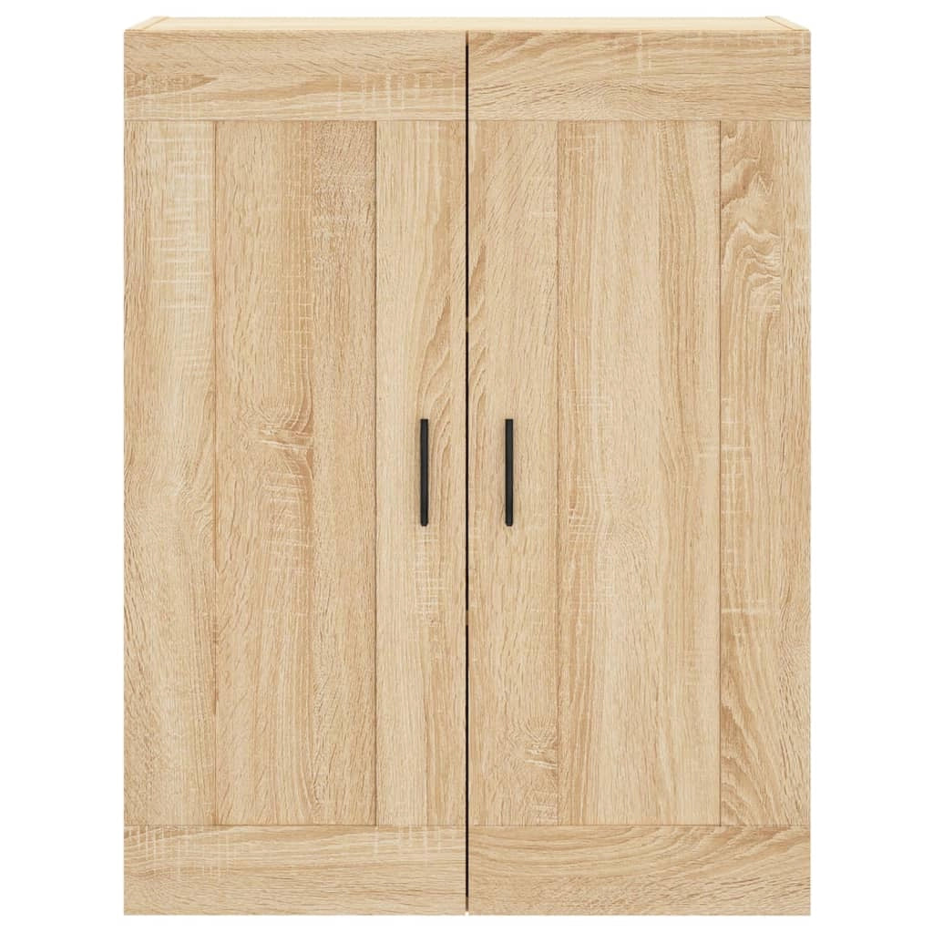 Buffet credenza cassettiera armadio mobile contenitore organizer cucina soggiorno salotto rovere Sonoma alto 69,5 x 34 x 180 cm legno ingegnerizzato marrone 02_0034169
