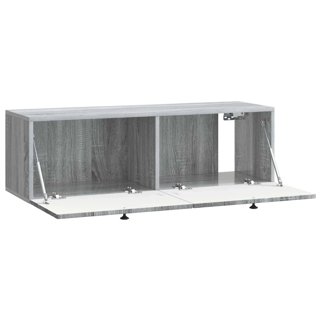 Mobile Porta TV da Muro Grigio Sonoma 98 x 31 x 30 cm