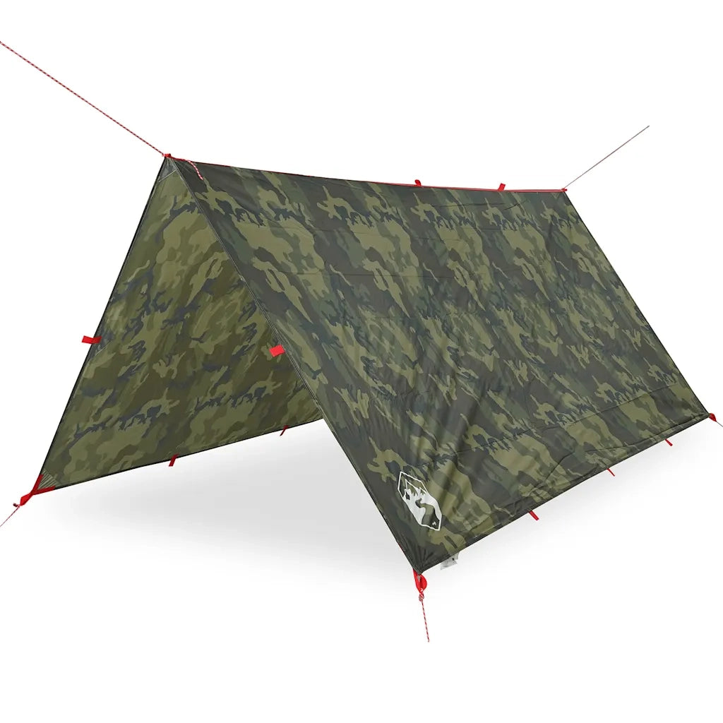 Telone da Campeggio Mimetica 366x306 cm Impermeabile 4009596
