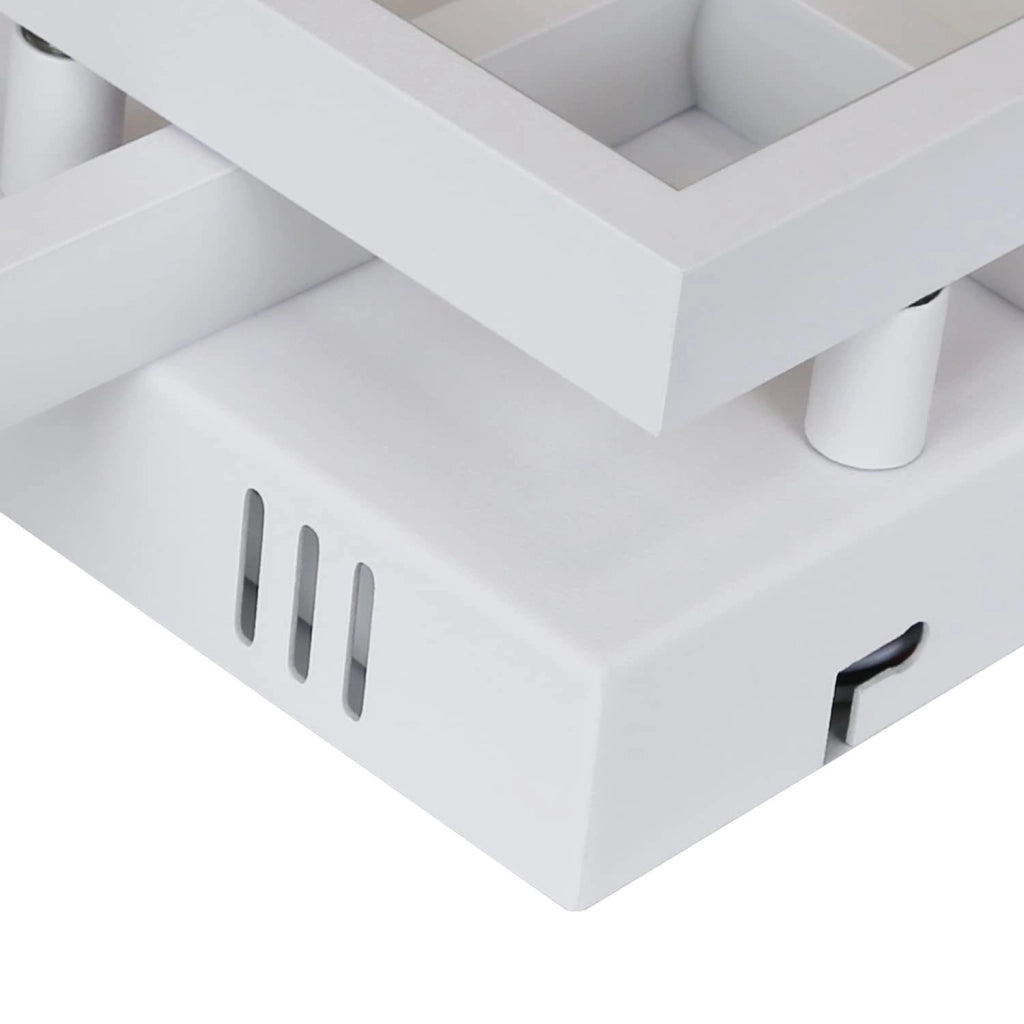 ZMH Lampada da soffitto a LED con telecomando e dimmerabile per soggiorno e ufficio