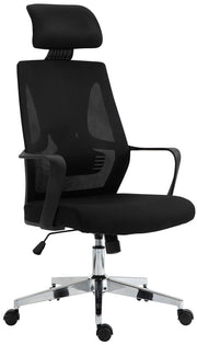 Sedia da ufficio Kanab nero