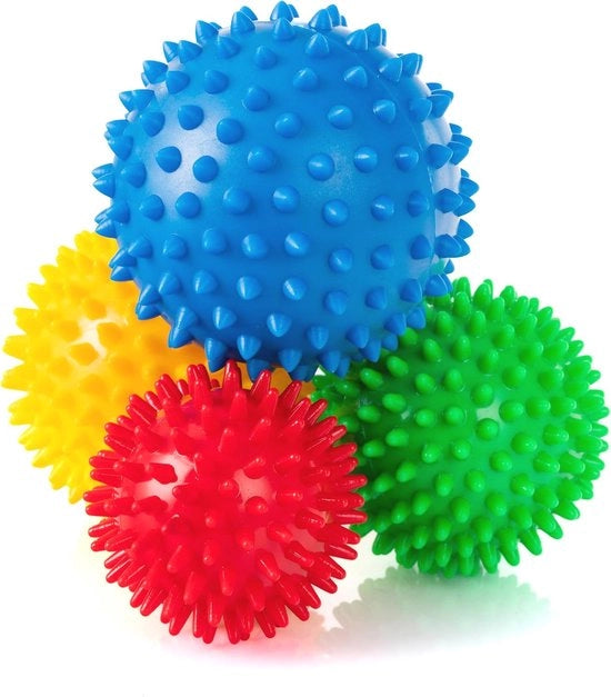Set di 4 palline per massaggi e rilassamento muscolare