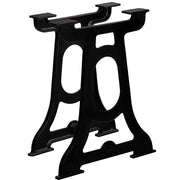 Gambe per Tavolo da Pranzo 2 pz a Forma di Y in Ghisa cod mxl 58097