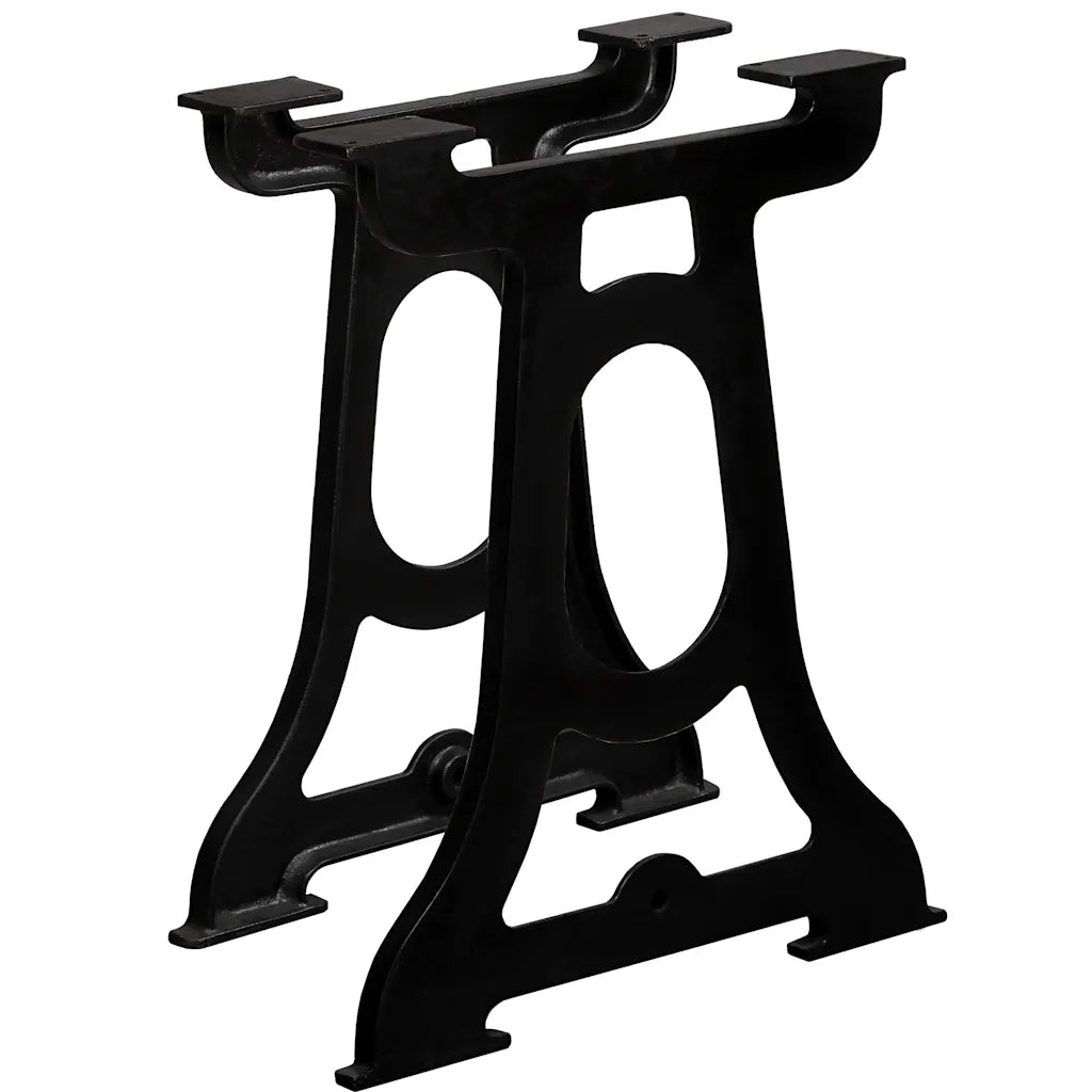 Gambe per Tavolo da Pranzo 2 pz a Forma di Y in Ghisa cod mxl 58097