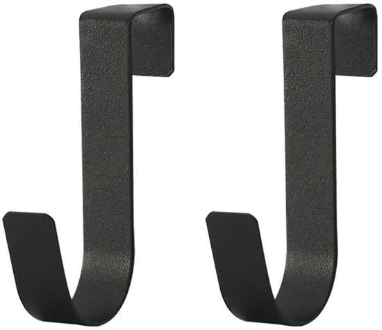 Set di Ganci per Porta - Spazia Risparmiando - Set di 3 - Bianco e Nero
